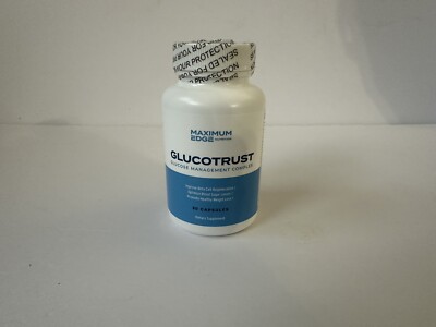 Maximum Edge GLUCOTRUST Nutrition Glucose Management Complex - 30 Capsules