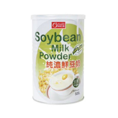 [Health] Soybean Milk Powder, Vegan, Non GMO Soybean 500g 康健生機純濃鮮豆奶