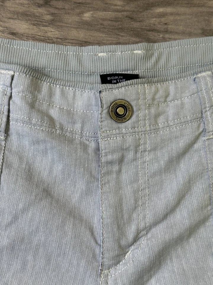 Женские легкие повседневные шорты Kuhl Cabo из смеси коттеджа/льна летние серые 12 - Изображение 4 из 4