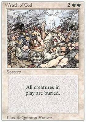 Wrath of God ~ Revised [ PLAYED ] [ Magic MTG ]