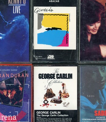 #ad Cassette Tape SALE Build Your Own Lot Rock Pop amp; More UPDATED 9 10 23 $12.99