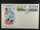 Isle Of Man FDC 1982 Steam Packet Mail Contract Stamps First Day Cover