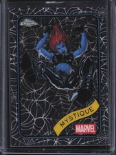 2025 Topps Chrome Marvel Mystique #7 Spider Web Refractor /399