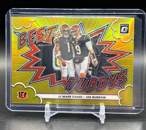 2025 Donruss Optic Ja'Marr Chase/Joe Burrow Gold (RAW)