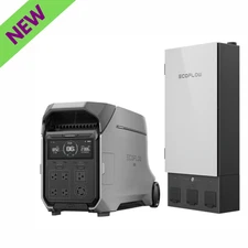 Qty 2 EcoFlow DELTA Pro 3 Power Station 3600Wh with Qty 2 Smart Home Panel 2 Kit