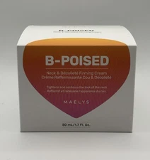 NEW NIB MAELYS B-POISED Neck & Decollete Firming Cream Full Size 50ml/1.7oz ATHN