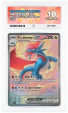 Salamence EX 187/159 ACE 10 Journey Together Pokemon Card Game