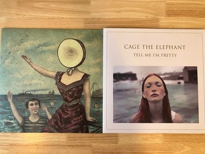 Neutral Milk Hotel and Cage The Elephant 12  180g Vinyl Records
