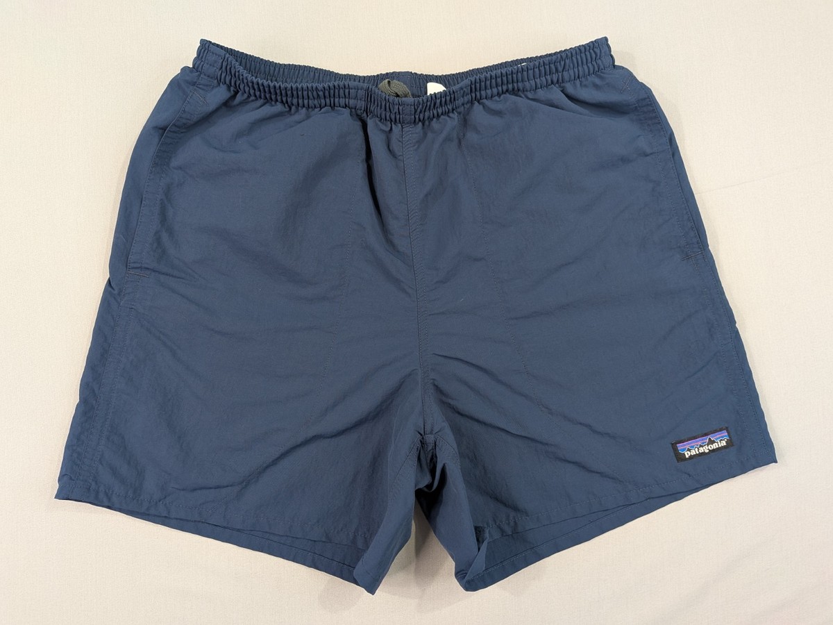Patagonia Shorts Mens Small Navy Dark Blue Netplus Baggies