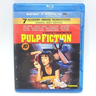 Pulp Fiction Blu Ray Movie Quentin Tarantino HD Digital UV Ultraviolet Miramax