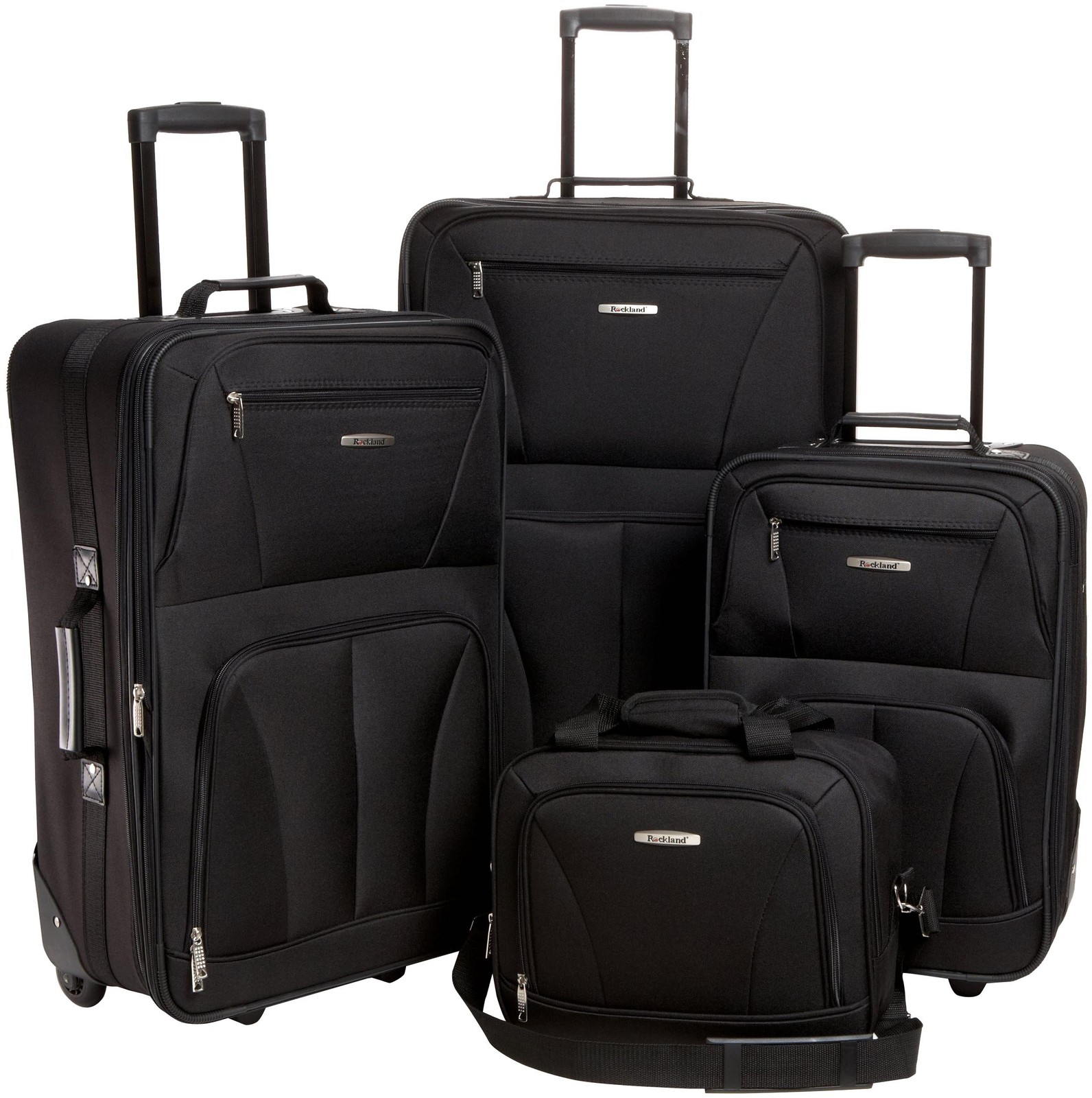 Set,expandable, Lightweight, Black,