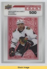 2023 Upper Deck Series 2 Population Count 500 /500 Seth Jones #PC-33 READ 1i8a