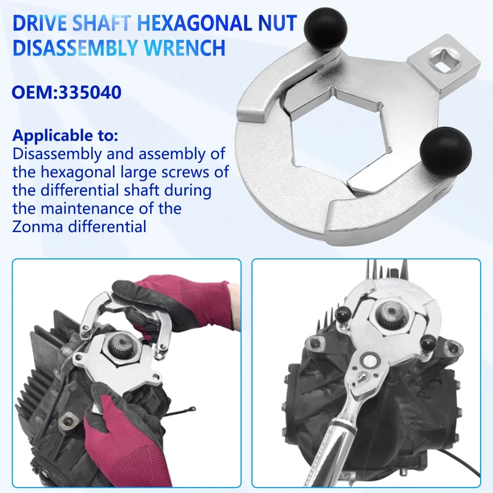 Rear Drive Axle Differential oil seal Installer & Remover Tool for BMW X3 X5 X6 - Image 3 of 4