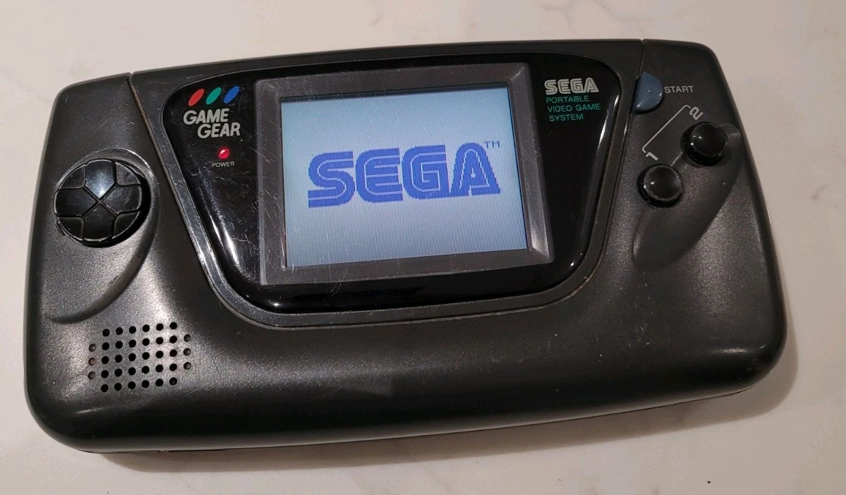 Console SEGA Game Gear (PAL) - Noir - Fonctionne - Portable