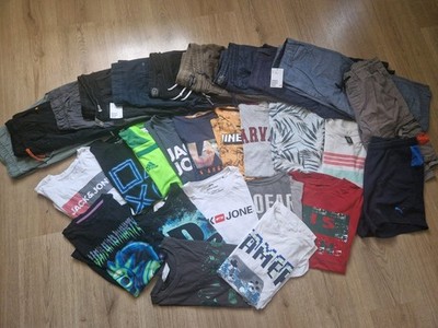 Adidas, Jack Jones  Jungen Kleidungspaket  mehrfarbig, T-Shirts & Shorts Gr.164