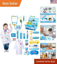 Doctor Kit for Toddlers 3-5 Dress Up Toys for 2 3 4 5 Old Girls Pretend Play...