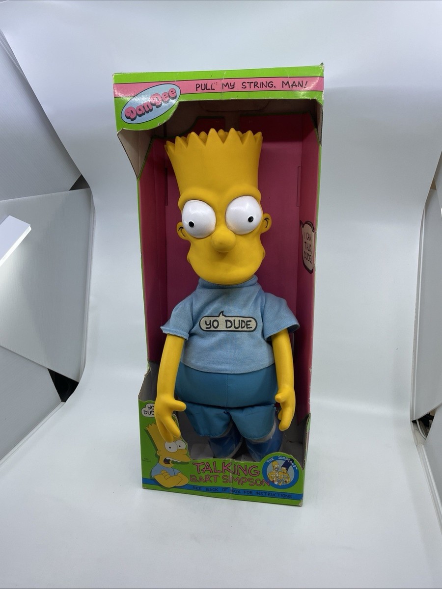Talking Bart Simpson The Simpsons 1990 Dandee 18