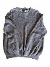 Polo Ralph Lauren Pima Cotton Crewneck Sweater Gray XL