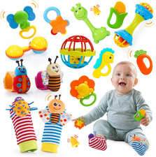 Giochi Neonato 0-12 Mesi, Sonaglio Neonato 0 3 6 9 12 Mesi Giocattoli Neonato 0-