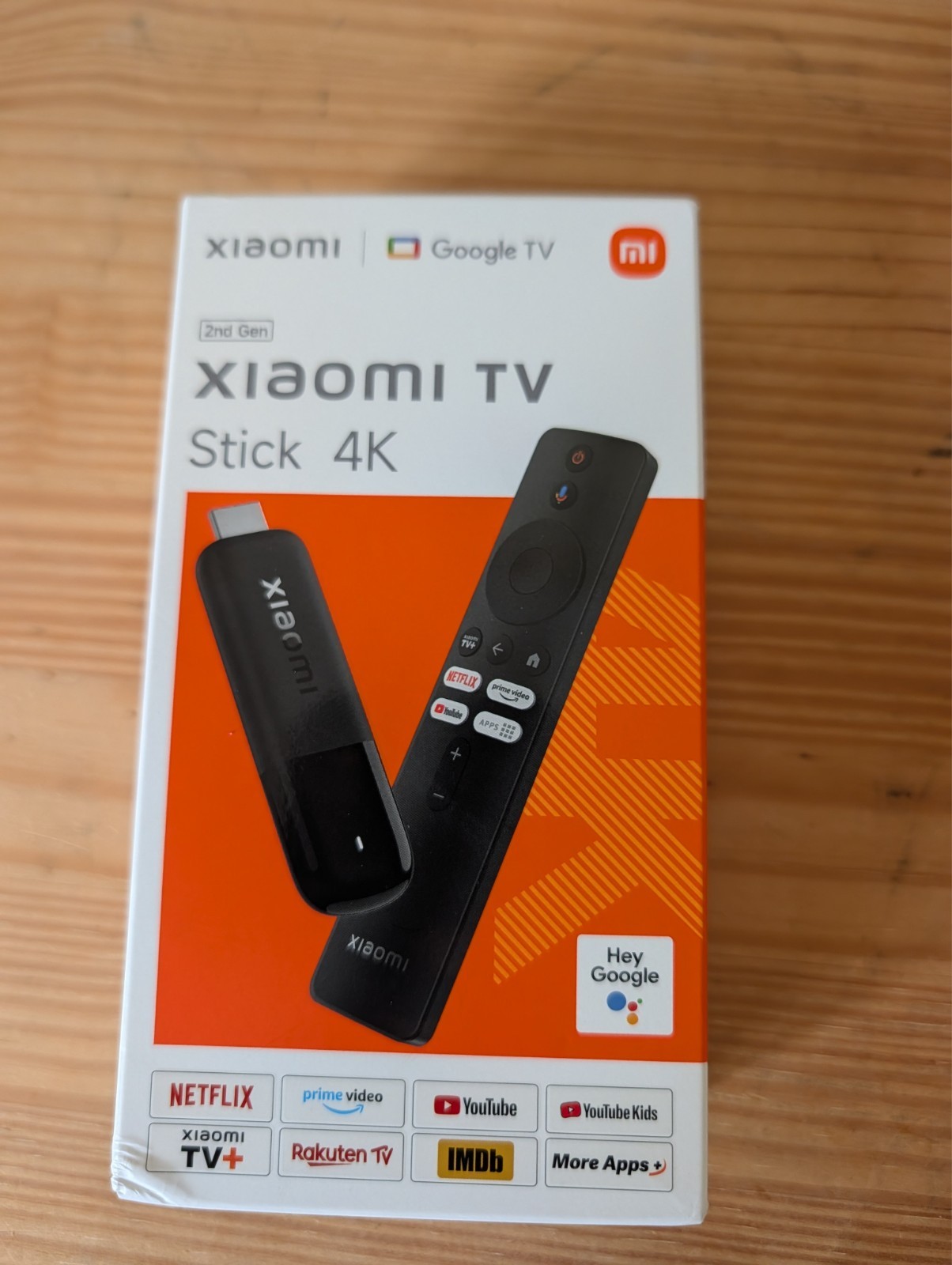 Xiaomi TV Stick 4K 2a Generazione Smart Google TV Streamer / NUOVO DI ZECCA!
