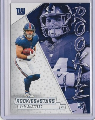 2025 Panini Rookies & Stars - #3 Cam Skattebo Rookie Exclusive (RC) Giants