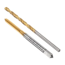 Tap & Drill Bit Set 5-40 UNC Straight Flute Tap and 2.6mm Drill Bit Ti Coated