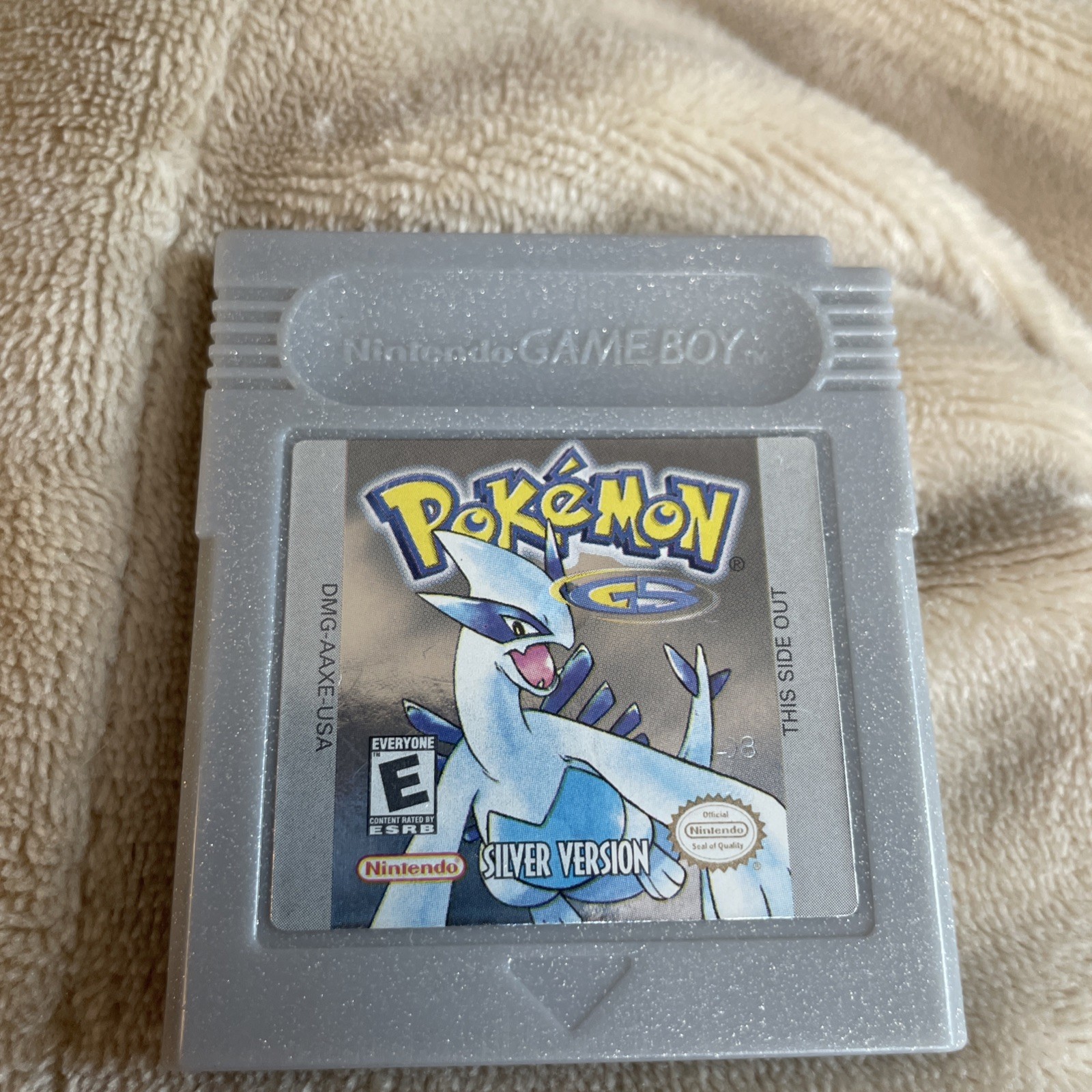 Pokemon Silver Version Gameboy Color Authentic