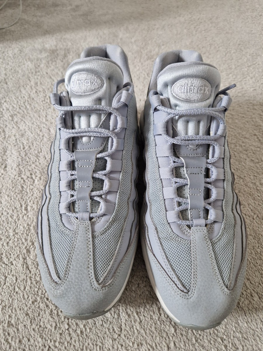 Nike Air Max 95 Essential Wolf Grey White Sneaker 749766-037 Men's