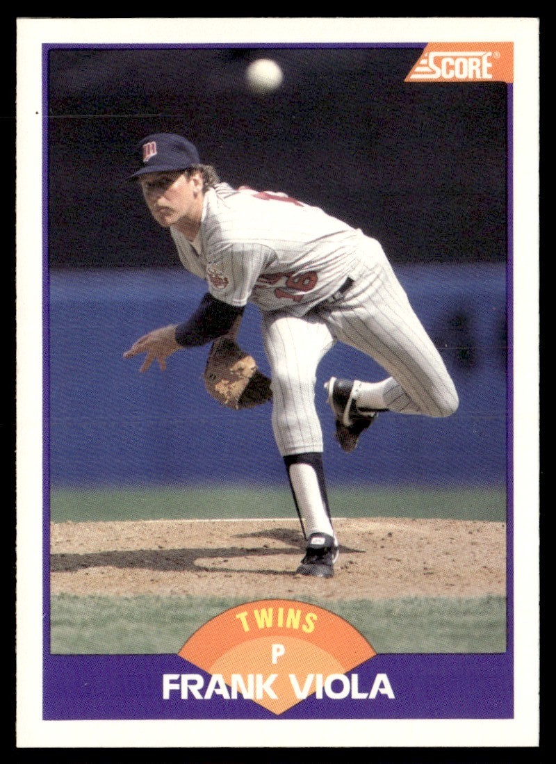 1989 Score Frank Viola Minnesota Twins #290