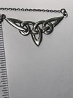 Sterling Silver Celtic Knot Necklace Vintage Irish ☘️ — photo 8