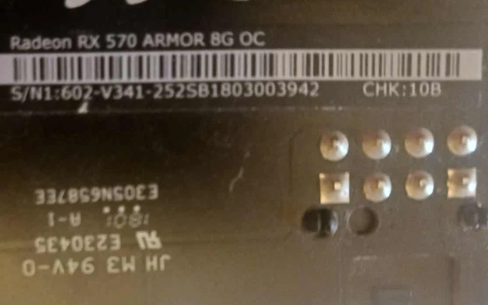 Radeon RX 570 Armor 8G OC - Image 2 of 4