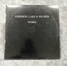 EMERSON LAKE & PALMER '77 Vol.1 : WORKS LP Vinyl 12" Atlantic MO Trifold SD-7000
