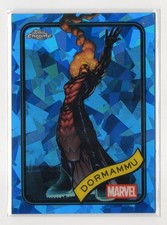 2025 Topps Marvel Chrome SAPPHIRE Base Card #36 Dormammu (Dr. Strange Villain)