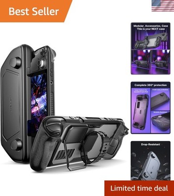 Steam Deck Protective Case with Anti-Slip Design and Metal Support - Basic Set