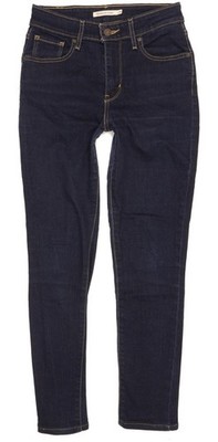 Levi's 721 Skinny Slim Stretch Jeans Damen Navy W26 L26 (103688)