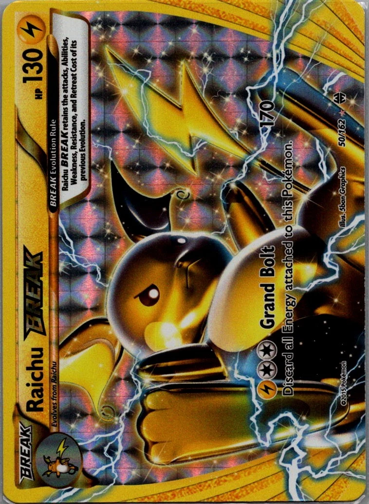 Raichu Break Pokémon TCG Cards for sale | eBay