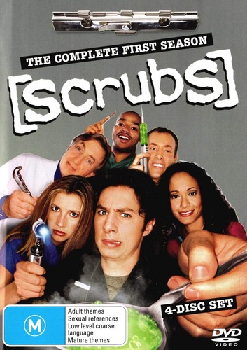 Scrubs - The Complete 1st Season (4 Disc Set) (DVD) (UK IMPORT) - Picture 2 of 2