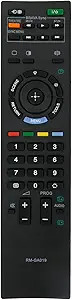 RM-GA019 Replaced Remote fit for Sony Bravia TV KLV-32EX400 KLV-26BX300 KLV-55E