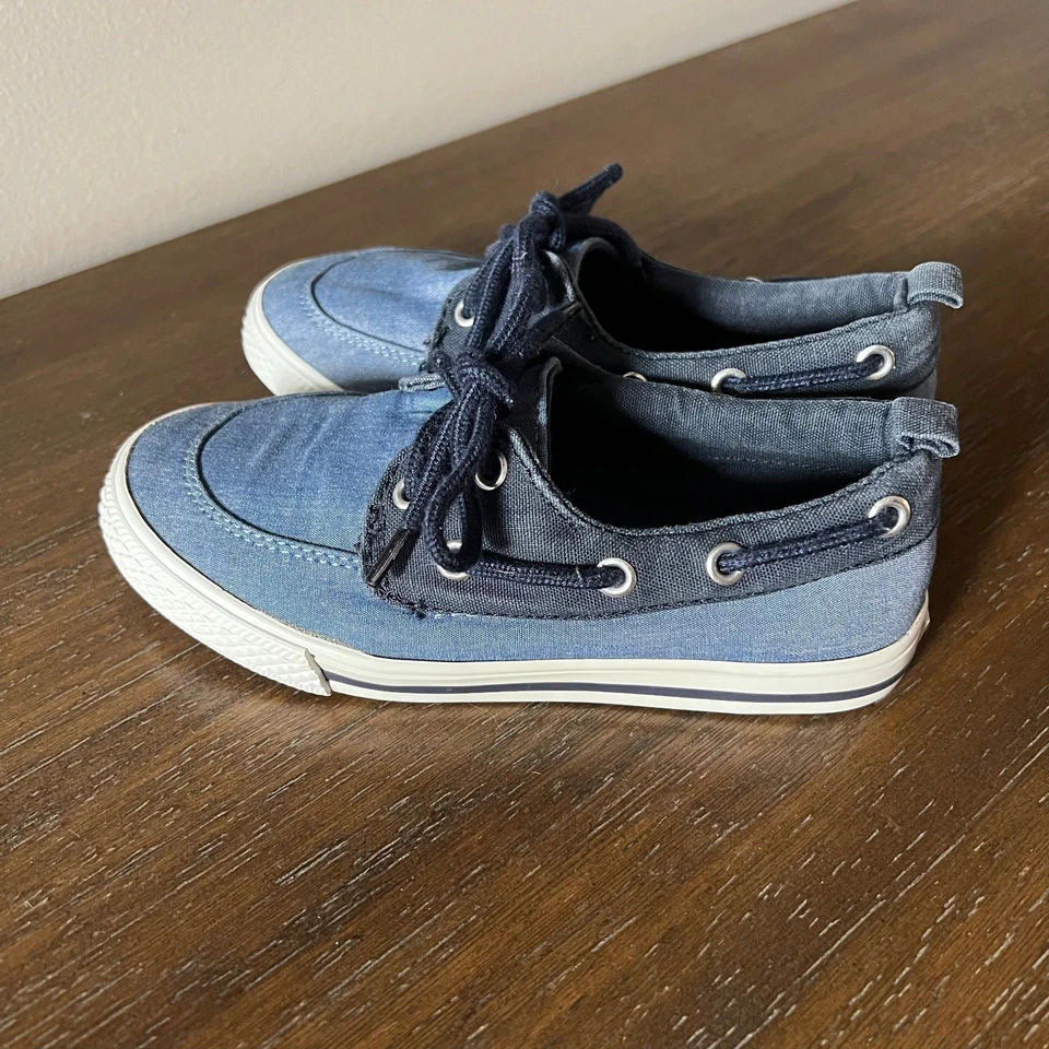 Zapatos sin cordones Crazy 8 para barco azules para niños - talla 12 Foto 3 de 4