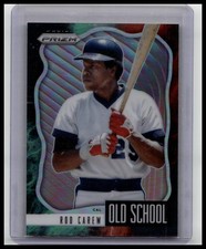 2021 Panini Prizm #OS-5 Rod Carew Old School Cosmic Haze Prizm