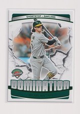 2025 Panini Prospect Edition - JACOB WILSON - Domination GREEN #3 Athletics