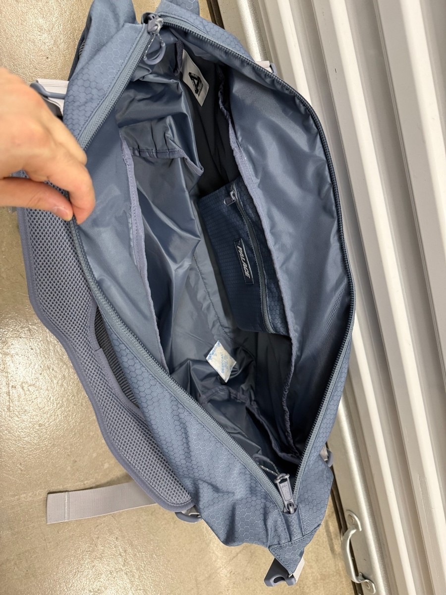 Palace cordura eco hex ripstop clipper bag slate grey | eBay