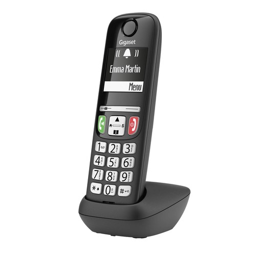 Gigaset A735 System - Praktisches Telefon mit Freisprecheinrichtung - Schwarz - Zdjęcie 4 z 6