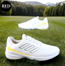 Adidas ZG23 Cloud White Silver Metallic Spark IF0329 Golf Shoes - Men s Size 13