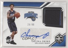 2019 Panini Chronicles Limited Rookie Jersey 26/99 Chuma Okeke #LR-CHU Auto kq9