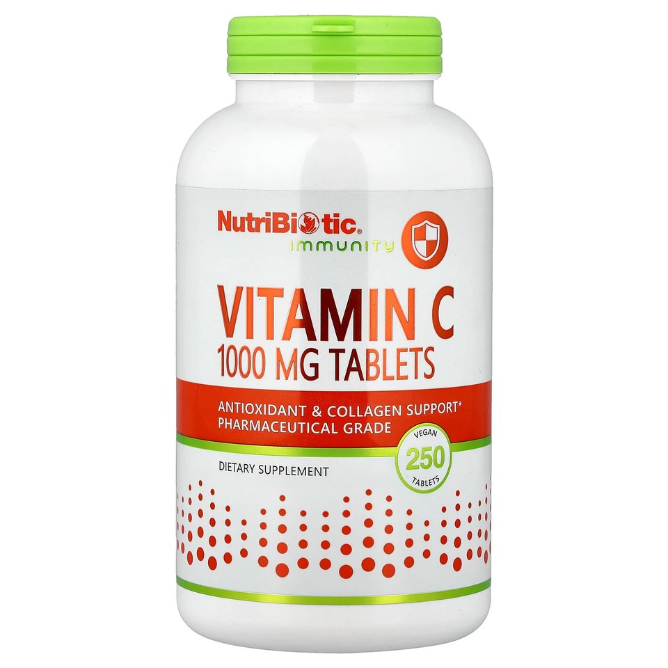 Immunity, Vitamin C, 1,000 mg, 250 Vegan Tablets