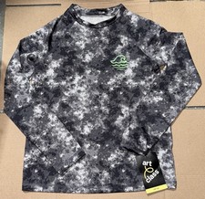 Boys Art Class Medium Size 8 Black Tie Dye Longsleeve Rash Guard NEW