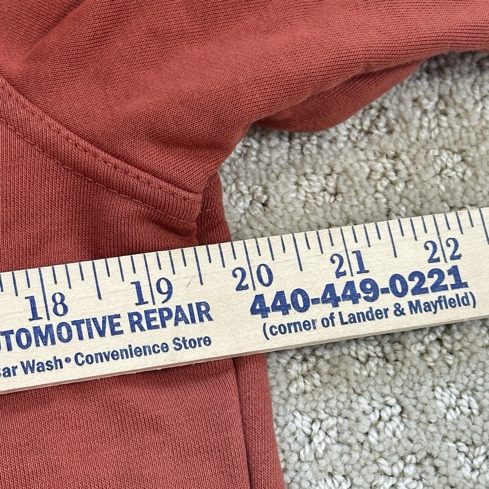 Scotch Soda Sweatshirt Mens Small Felpa Artwork Embroidered Patch Cotton Orange