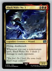Black Waltz No. 3 214 Uncommon Foil Final Fantasy MTG