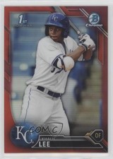 2016 Bowman Draft Chrome Draft Picks Red Refractor 4/5 Khalil Lee #BDC-8 c5r